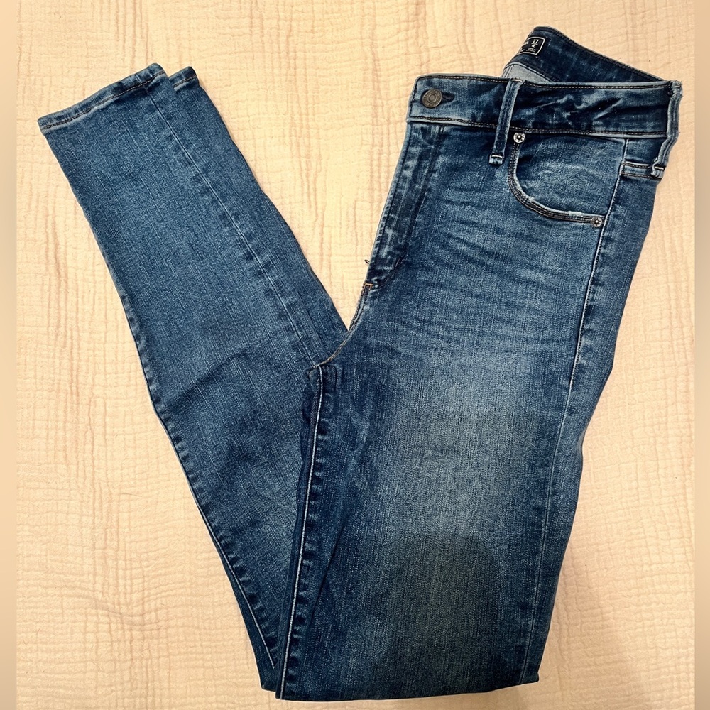 Abercrombie & Fitch Simone High Rise Super Skinny 27 Tall